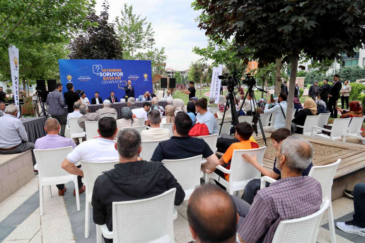 Karatay’da büyük buluşma! Borç vurgusu ile hizmetleri anlattılar 4